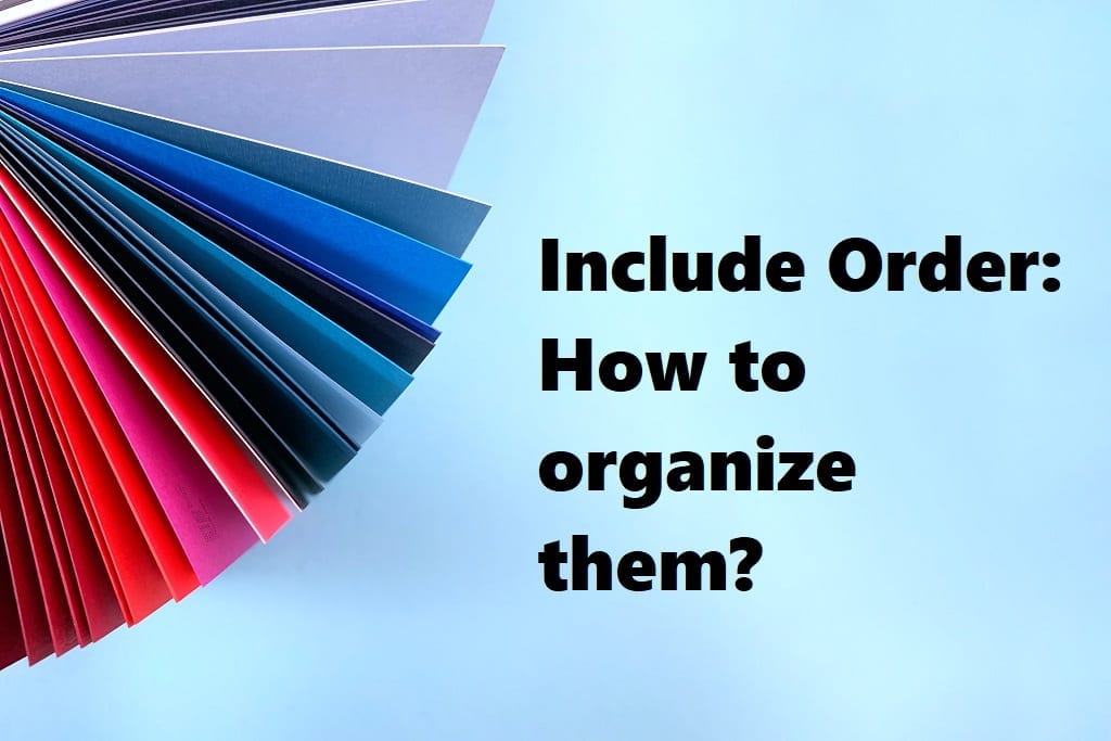 Include Order Banner